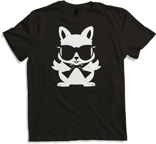 Produktbild von T-Shirt Lustiges Eichhörnchen mit Sonnenbrille, Eichhörnchen