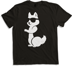 Produktbild von T-Shirt Lustiges Eichhörnchen mit Sonnenbrille, Eichhörnchen