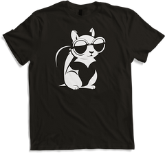 Produktbild von T-Shirt Lustiges Eichhörnchen mit Sonnenbrille, Eichhörnchen