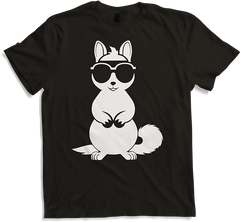 Produktbild von T-Shirt Lustiges Eichhörnchen mit Sonnenbrille, Eichhörnchen