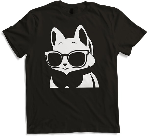 Produktbild von T-Shirt Lustiges Eichhörnchen mit Sonnenbrille, Eichhörnchen