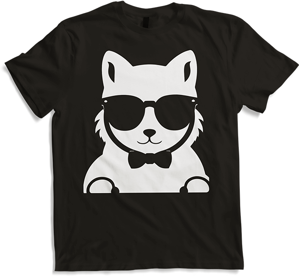 Produktbild von T-Shirt Lustiges Eichhörnchen mit Sonnenbrille, Eichhörnchen