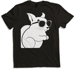 Produktbild von T-Shirt Lustiges Eichhörnchen mit Sonnenbrille, Eichhörnchen