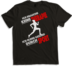 Produktbild von T-Shirt Lustiges Sport, Sprinter, Läufer und Marathon Sprüche Shirt