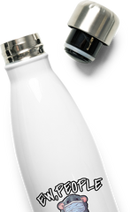 Produktbild vom Oberteil der Thermoflasche Lustiges Tier Ratte mit Gesichtsschutz