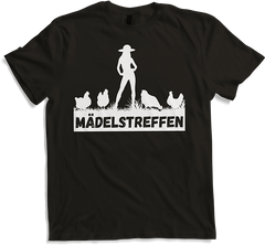 Produktbild von T-Shirt Mädelstreffen mit Hühnern Lustiges Landwirtinnen Hennen