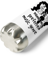 Produktbild vom Boden der Thermoflasche Nennen Sie mein bevorzugtes Musikgenre Chemistry Power Heavy Metal