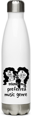 Produktbild von Edelstahlflasche Nennen Sie mein bevorzugtes Musikgenre Chemistry Power Heavy Metal