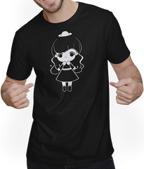 Produktbild von T-Shirt mit Mann Niedlich Gothic Lolita Manga Märchen Anime Mädchen
