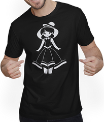 Produktbild von T-Shirt mit Mann Niedlich Gothic Lolita Manga Märchen Anime Mädchen