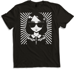 Produktbild von T-Shirt Niedliche Anime Mädchen Gothic Manga Märchen Sonnenbrille
