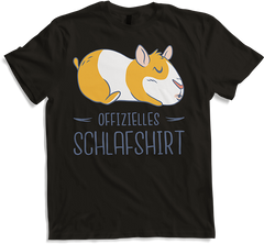 Produktbild von T-Shirt Offizielles Schlafshirt | Pyjama Schlafanzug Meerschweinchen