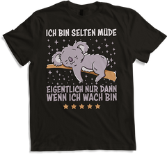 Produktbild von T-Shirt Selten Müde Koala Sarkastische Schlaf Sprüche Koalabär