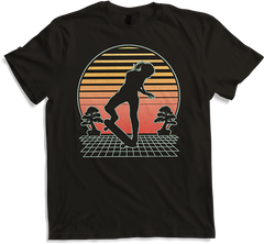 Produktbild von T-Shirt Skateboard Futuristisch Retro | Skateboard Skater Girl
