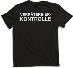 Produktbild von T-Shirt Verräterbierkontrolle Lustiger Bier Spruch Lustiges Festival