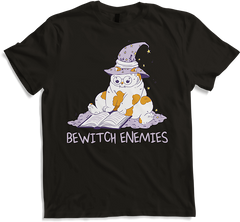 Produktbild von T-Shirt Bewitch Enemies Funny Magic Cat Hexe Spruch Hexerei