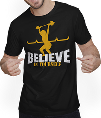 Believe in yourself Jerk Clean Women Workout Gewichtheben