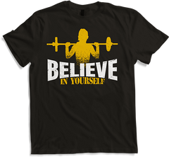 Believe in yourself Girl Squat Women Workout Gewichtheben