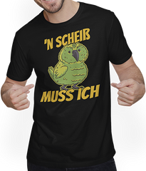 'n Scheiß muss ich Frecher Kiwi Freche sarkastische Sprüche