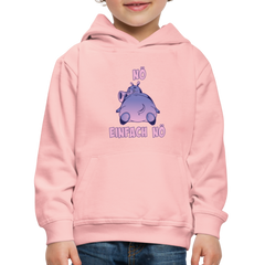 Flusspferd Nö Einfach Nö Kinder Premium Hoodie - Kristallrosa