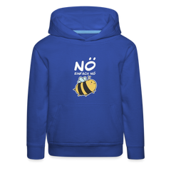 Hummel Nö Einfach Nö Kinder Premium Hoodie - Royalblau
