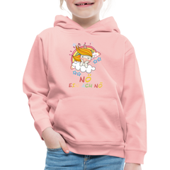 Träumendes Einhorn Nö Einfach Nö Kinder Premium Hoodie - Kristallrosa