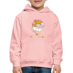 Träumendes Einhorn Nö Einfach Nö Kinder Premium Hoodie - Kristallrosa