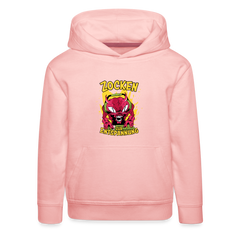 Monster Zocken zur Entspannung Kinder Premium Hoodie - Kristallrosa
