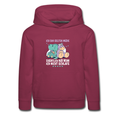 Lustiger Sprüche Kinder Hoodie mit süßem Tier für Mädchen und Jungs