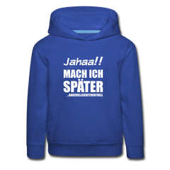 Lustiger Sprüche Kinder Hoodie mit süßem Tier für Mädchen und Jungs