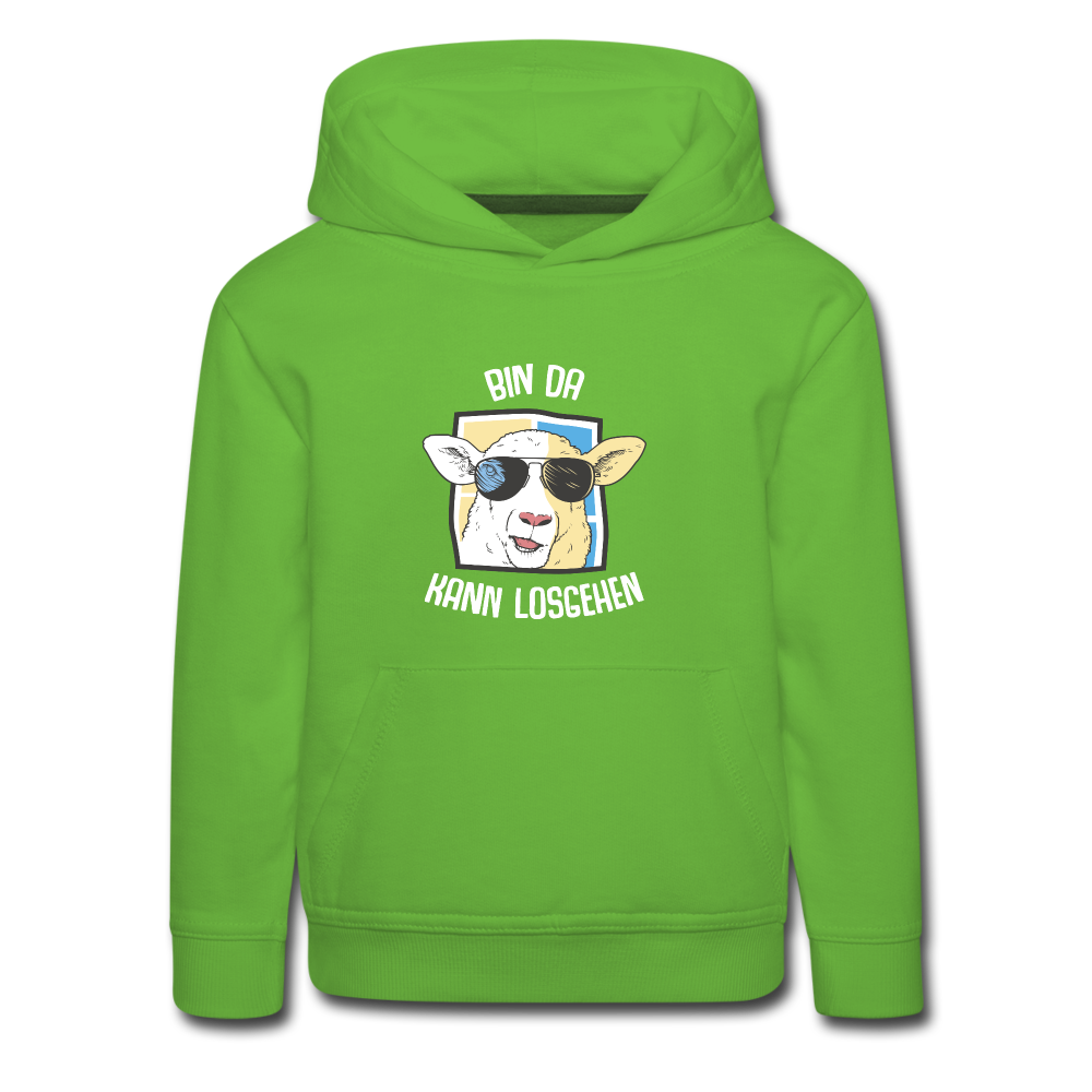 Lustiger Sprüche Kinder Hoodie mit süßem Tier für Mädchen und Jungs