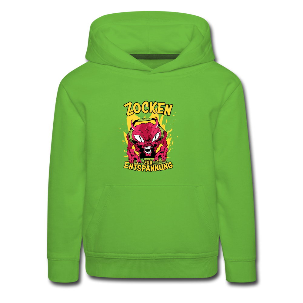 Lustiger Sprüche Kinder Hoodie mit süßem Tier für Mädchen und Jungs