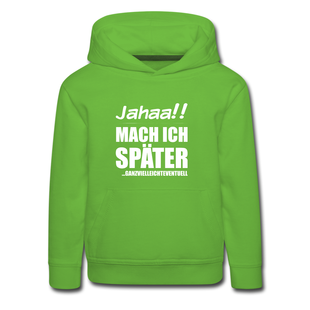 Lustiger Sprüche Kinder Hoodie mit süßem Tier für Mädchen und Jungs