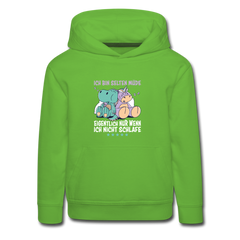 Lustiger Sprüche Kinder Hoodie mit süßem Tier für Mädchen und Jungs