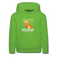 Lustiger Sprüche Kinder Hoodie mit süßem Tier für Mädchen und Jungs