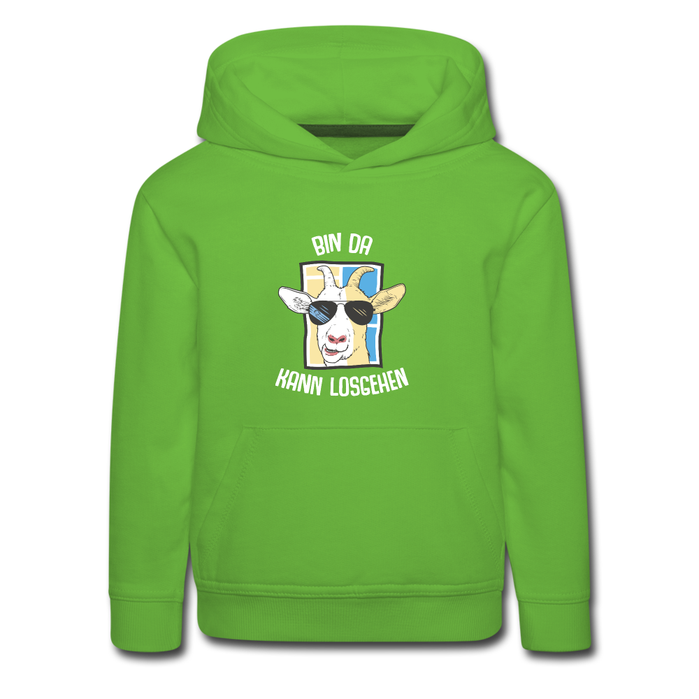 Lustiger Sprüche Kinder Hoodie mit süßem Tier für Mädchen und Jungs
