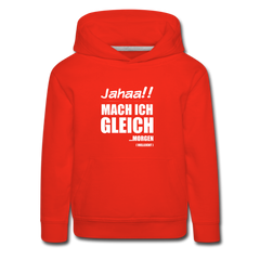 Lustiger Sprüche Kinder Hoodie mit süßem Tier für Mädchen und Jungs