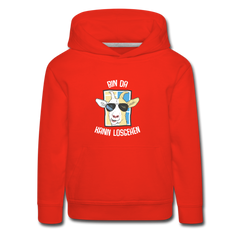 Lustiger Sprüche Kinder Hoodie mit süßem Tier für Mädchen und Jungs