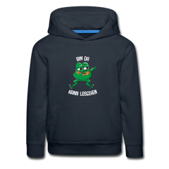 Lustiger Sprüche Kinder Hoodie mit süßem Tier für Mädchen und Jungs