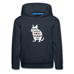 Lustiger Sprüche Kinder Hoodie mit süßem Tier für Mädchen und Jungs