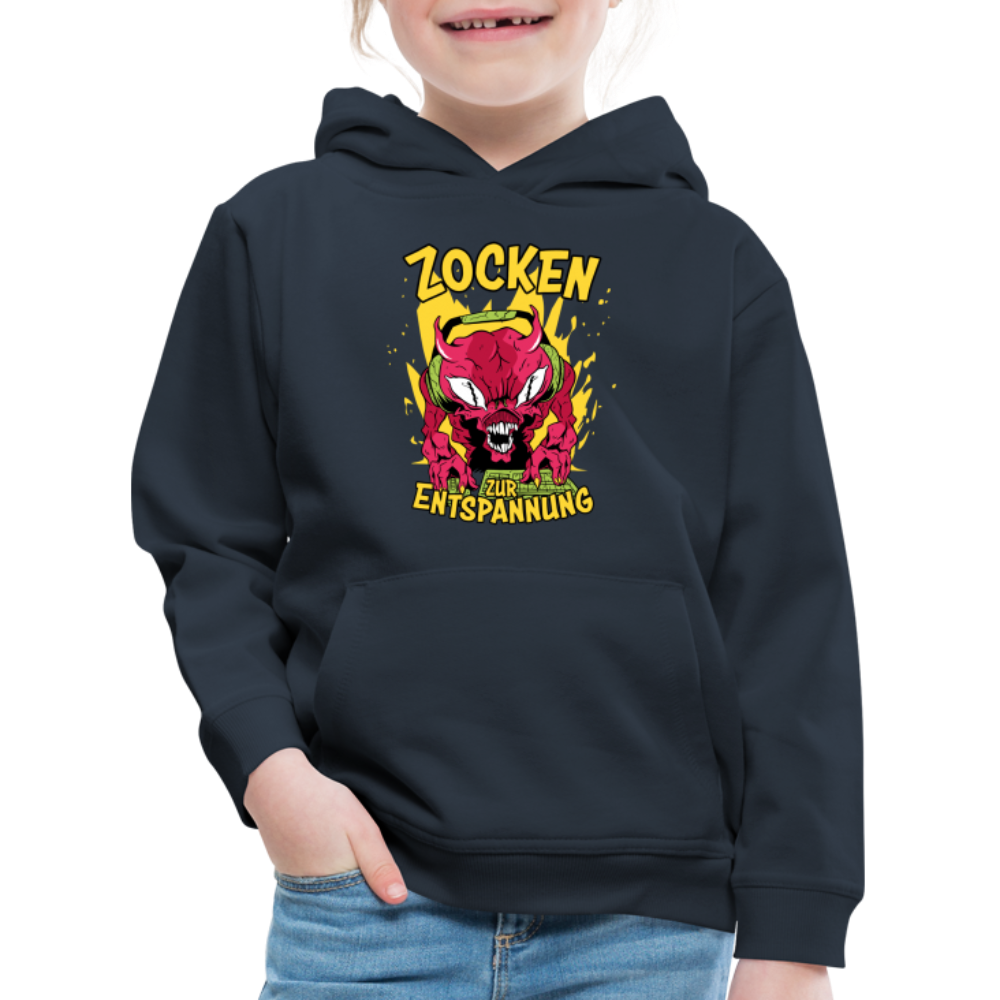 Lustiger Sprüche Kinder Hoodie mit süßem Tier für Mädchen und Jungs