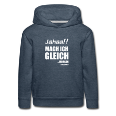 Lustiger Sprüche Kinder Hoodie mit süßem Tier für Mädchen und Jungs