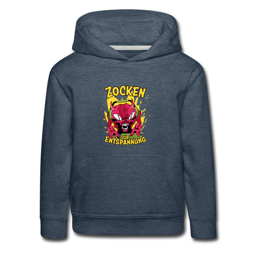 Lustiger Sprüche Kinder Hoodie mit süßem Tier für Mädchen und Jungs