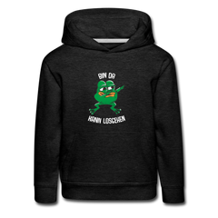 Lustiger Sprüche Kinder Hoodie mit süßem Tier für Mädchen und Jungs