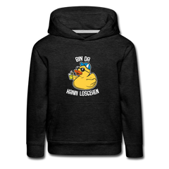 Lustiger Sprüche Kinder Hoodie mit süßem Tier für Mädchen und Jungs