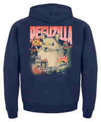 Zeigt deguzilla lustiges degu monster kinder hoodie in Farbe New French Navy