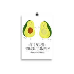 WPEZ BFF Avocado Poster
