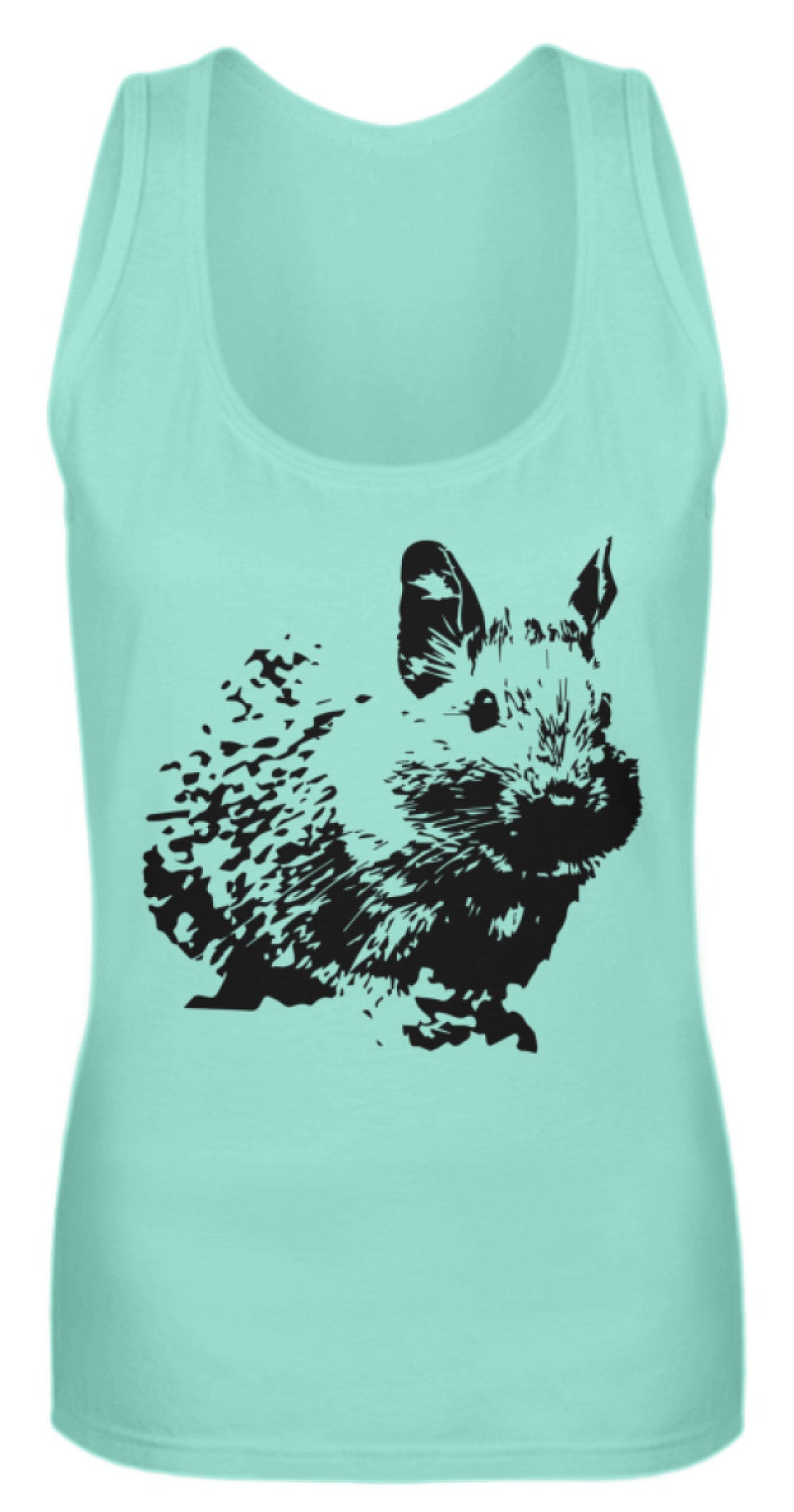 Zeigt zuckersusser degu geschenk fur besitzerinnen von degus susse kleidung mit nager perfek frauen tanktop in Farbe White