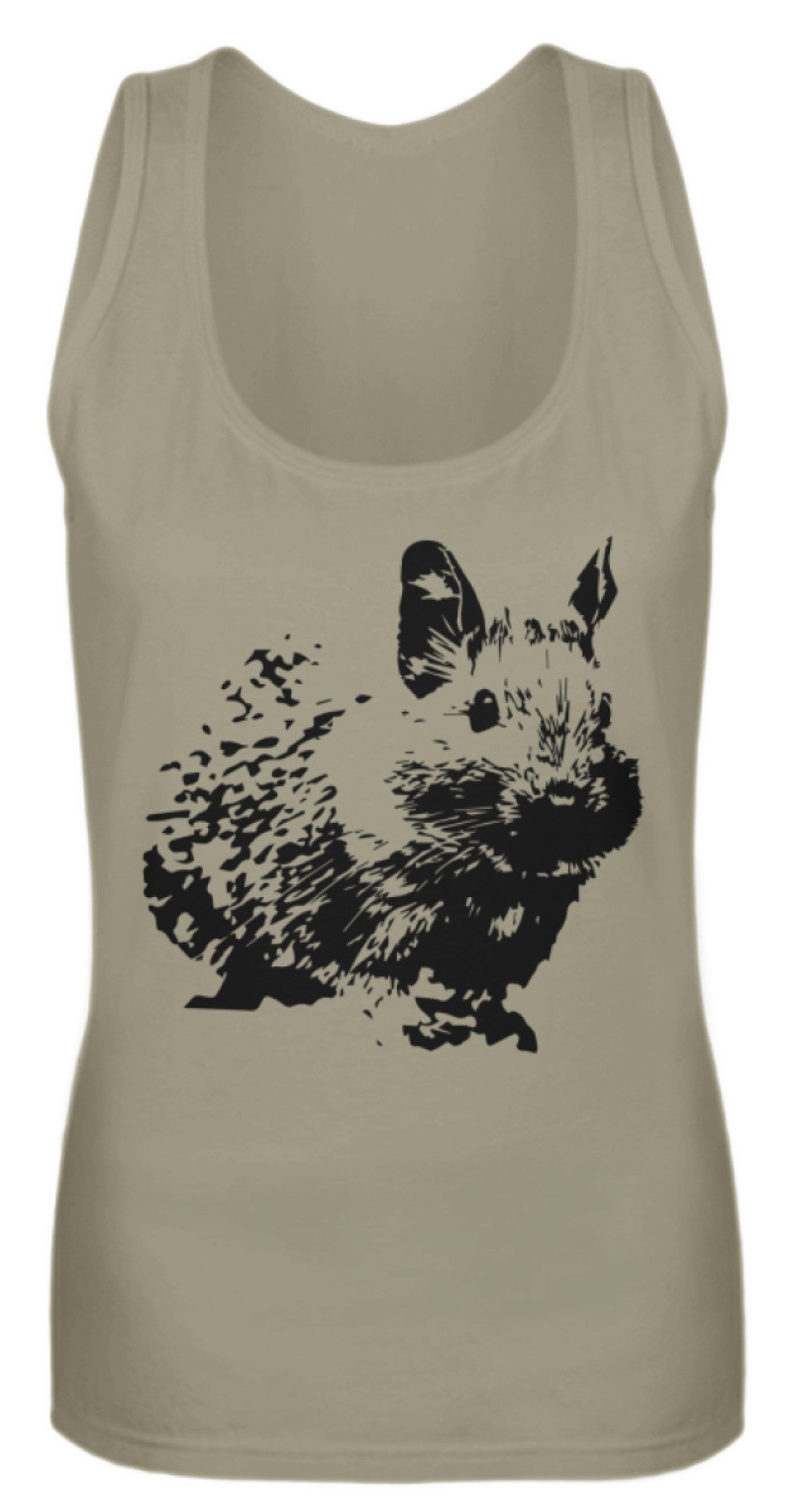 Zeigt zuckersusser degu geschenk fur besitzerinnen von degus susse kleidung mit nager perfek frauen tanktop in Farbe White