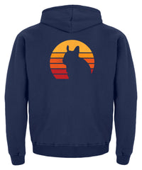 Degu | Vintage & Retro Eighties Style | Kinder Hoodie in Jet Schwarz in Größe 3/4 (98/104)